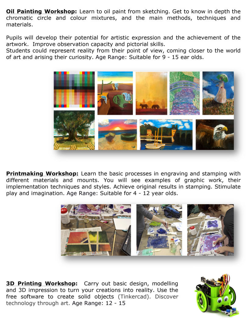 Artistic workshops  3