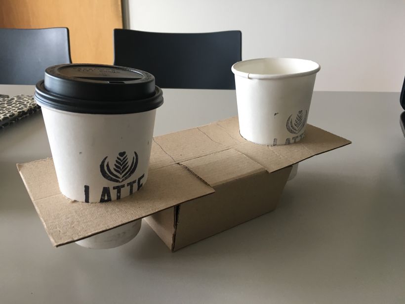 Mi Proyecto del curso: Packaging Take Away Cafeteria Latte  3