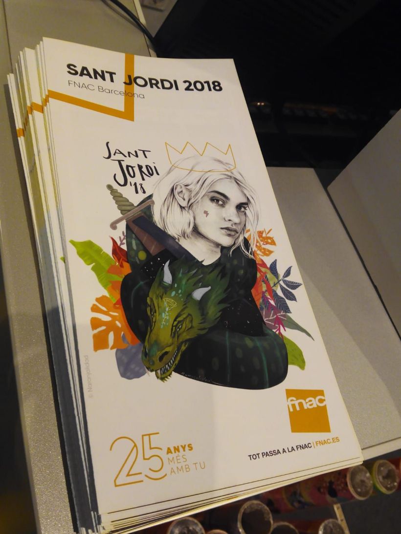 Sant Jordi para FNAC BCN. 2018. 4