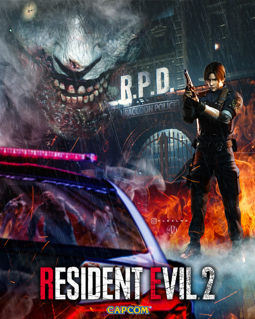  Resident Evil 2: Remake Fan Made Poster 2