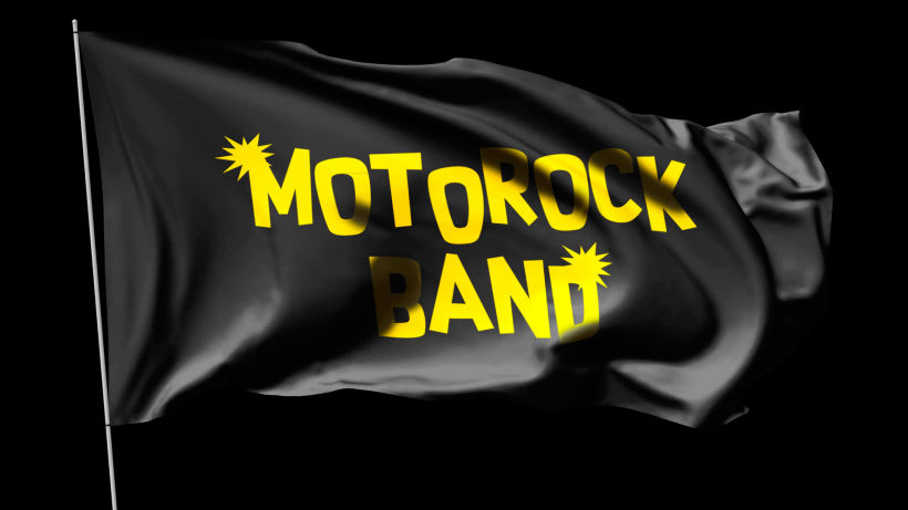 Mi Proyecto del curso: Diseño de merchandising para músicos MOTOROCK BAND 2