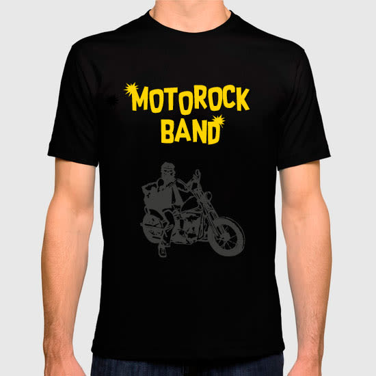 Mi Proyecto del curso: Diseño de merchandising para músicos MOTOROCK BAND 1