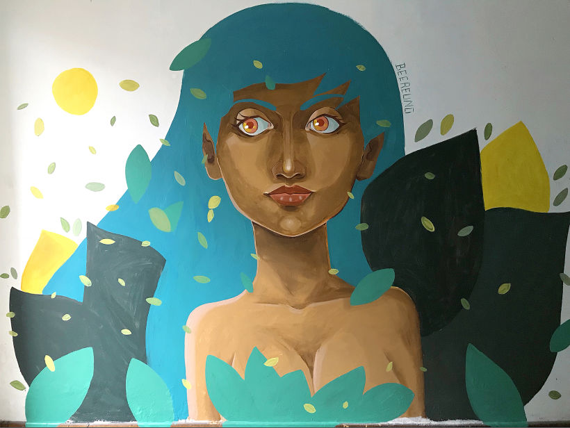 Mural en "Casa Libre" 1