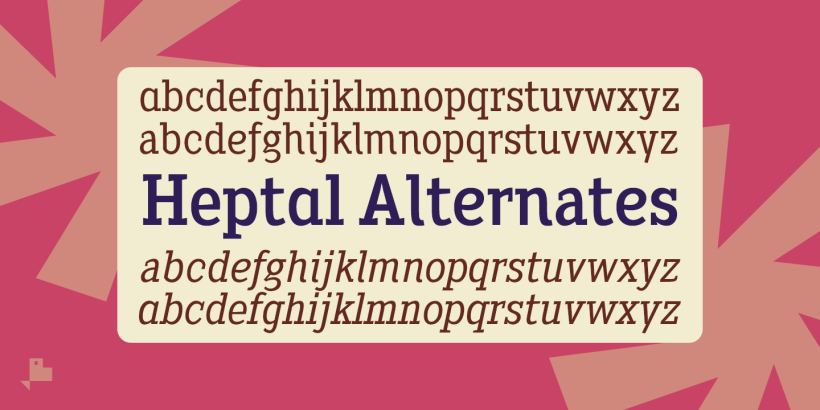 Heptal Serif -Tuscan Inverted- 7
