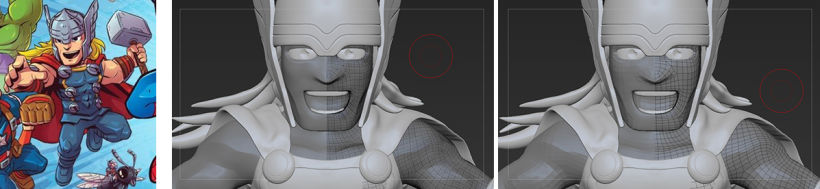 Proyecto:  Thor /Modelado profesional de personajes cartoon 3D 3