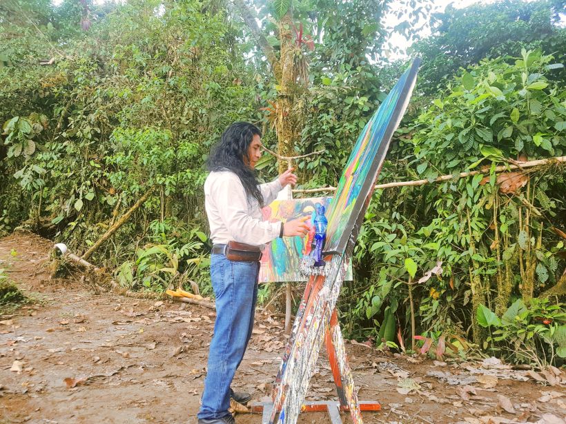 Pintor Ortega Maila-Taller Mashpi 4