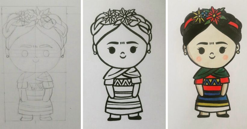 Mi Proyecto del curso: Diseño de personajes estilo kawaii 1
