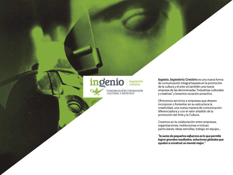 Dossier de Ingenio, IC para Feria de Arte Cuarto Público 0