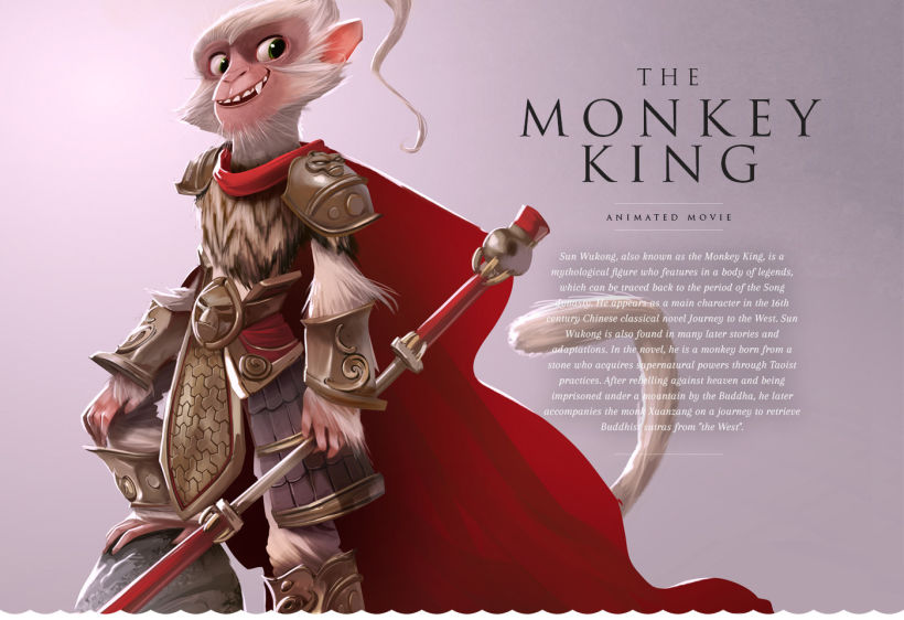 Monkey King Character design 3