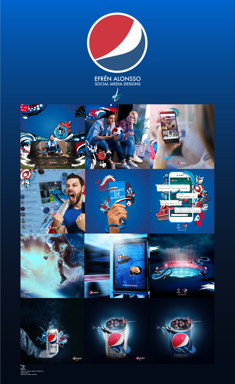 Pepsi - Social Media Designs 0