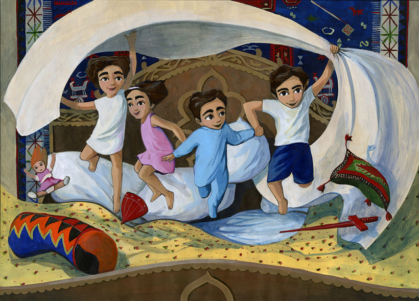 Illustration for children book  - Magical Journey 16