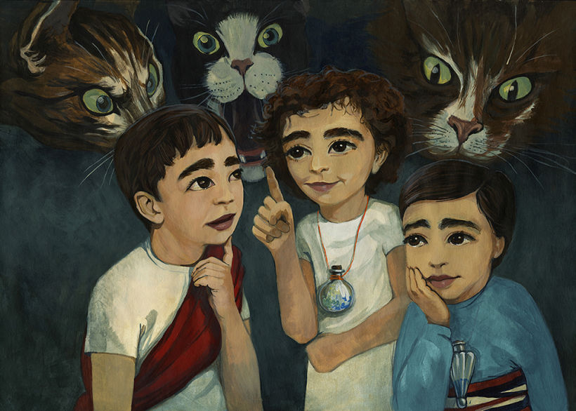 Illustration for children book  - Magical Journey 7