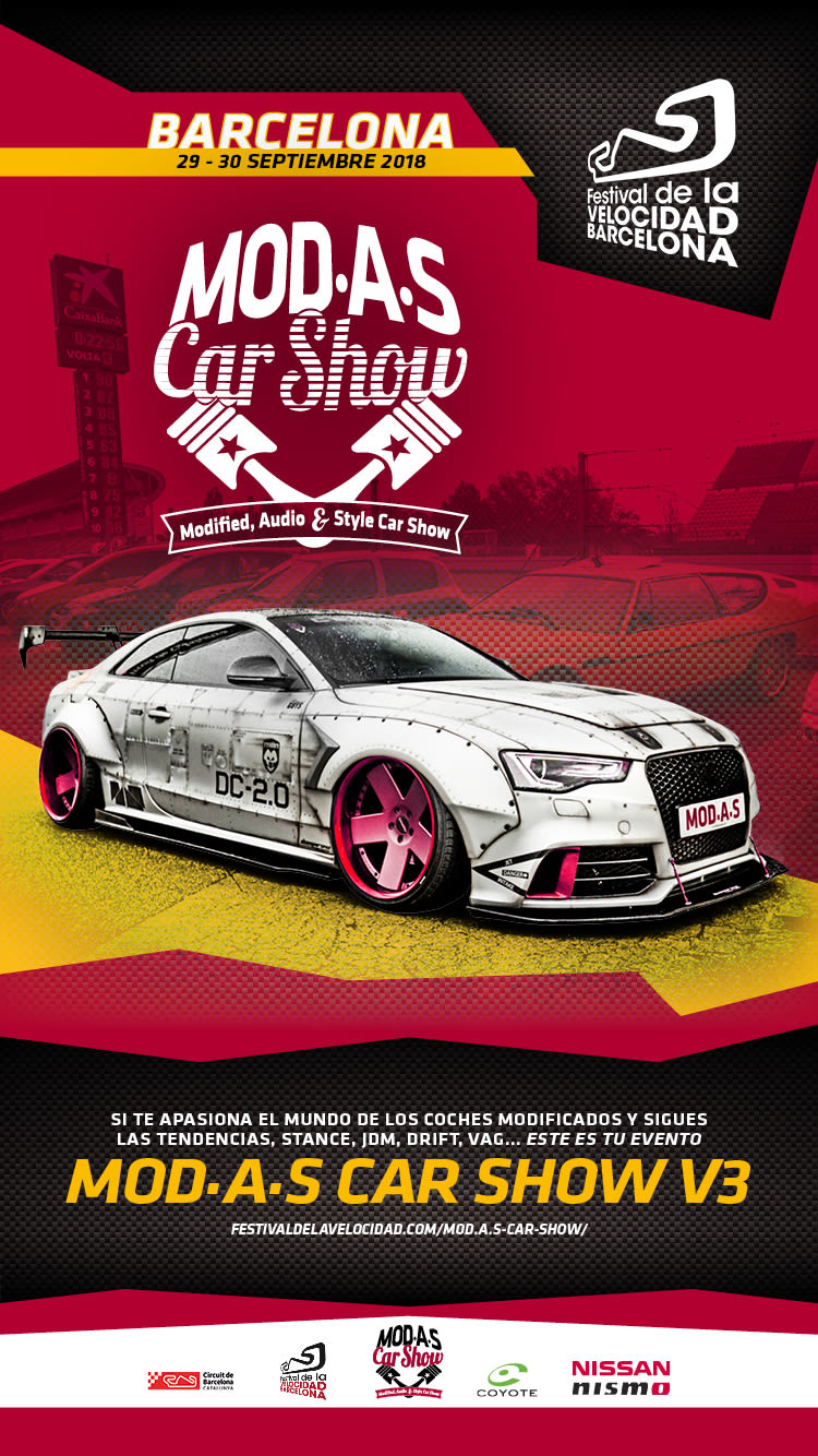 Evento Festival de la Velocidad Barcelona - MOD.A.S Car Show 5