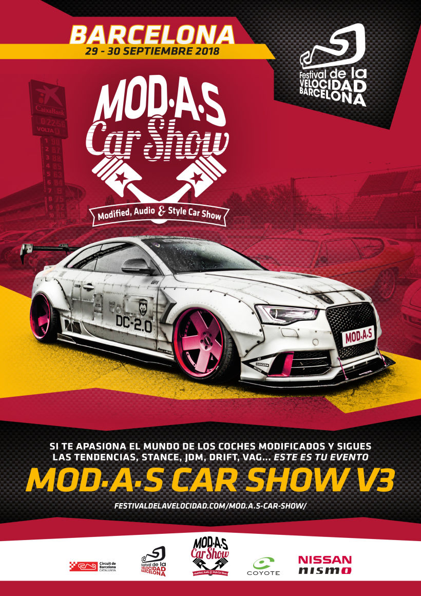 Evento Festival de la Velocidad Barcelona - MOD.A.S Car Show 8