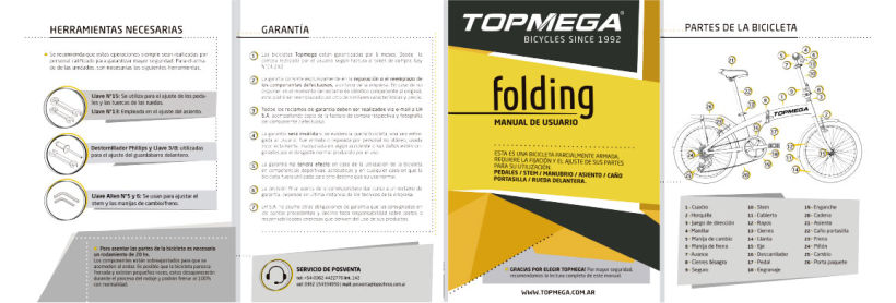 Manual de Usuario Topmega Folding 1