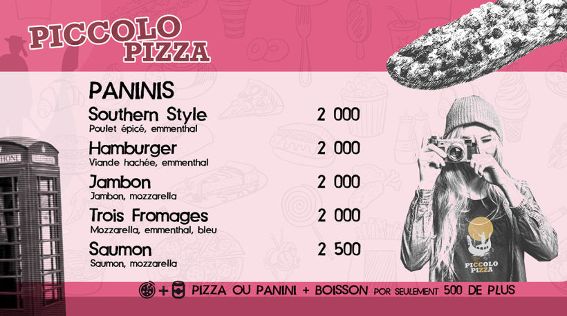 Piccolo Pizza - Identidad gráfica 2