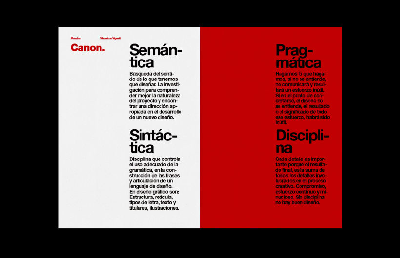 Massimo Vignelli / Fanzine 11