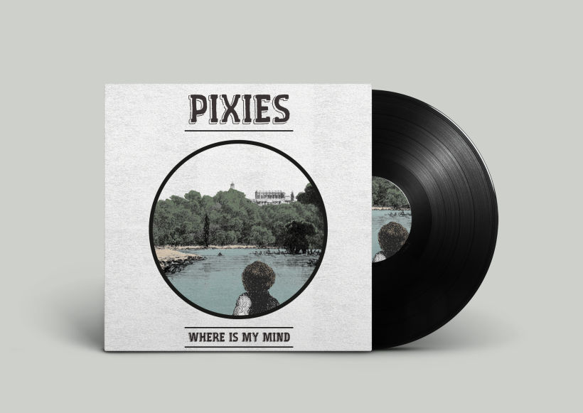 Mis Proyectos del curso: Cartelismo ilustrado sobre Pixies y Arctic Mokeys 0