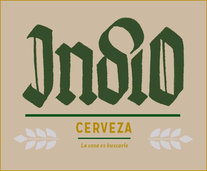 Mi Proyecto del curso: Caligrafía con góticas potentes (Cervezas mexicanas) 0
