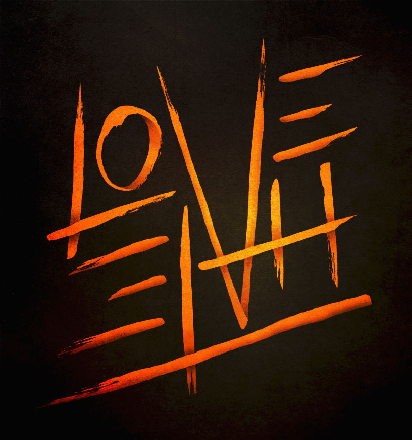 Love & Hate Lettering 0