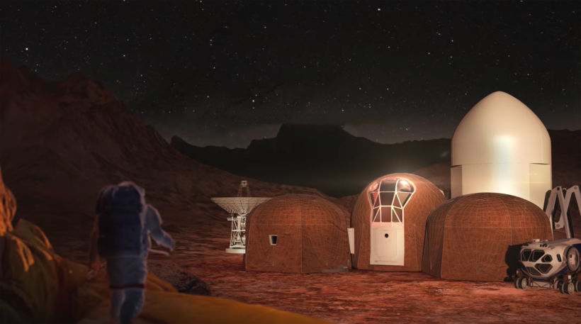Estos son los diseños de los hábitats 3D que poblarán Marte cuando, por fin, lo pisemos 7