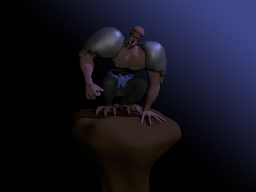 Mi Proyecto del curso: Rigging: articulación corporal de un personaje 3D  1