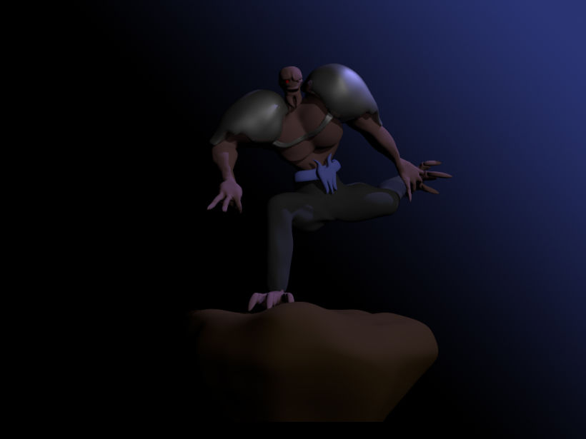 Mi Proyecto del curso: Rigging: articulación corporal de un personaje 3D  2