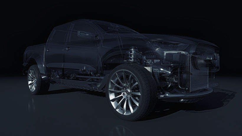 Mercedes Pick Up Concept // Full CGI 4