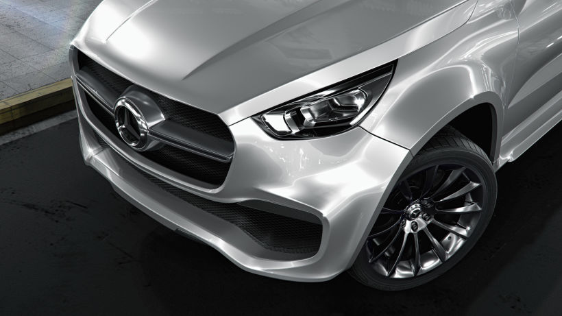 Mercedes Pick Up Concept // Full CGI 7