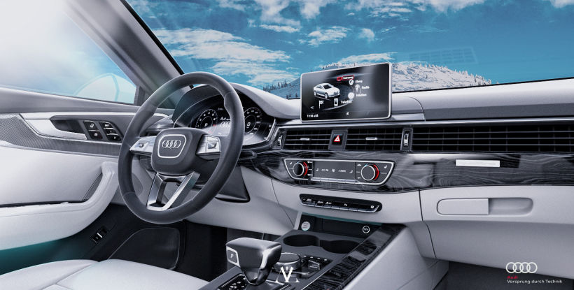 Audi S4 Avant // Full CGI 10