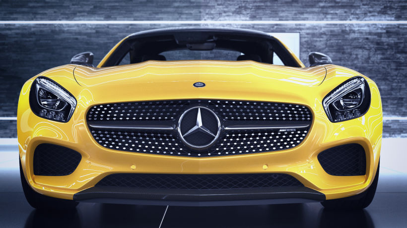 Mercedes AMG GT // Full CGI 12