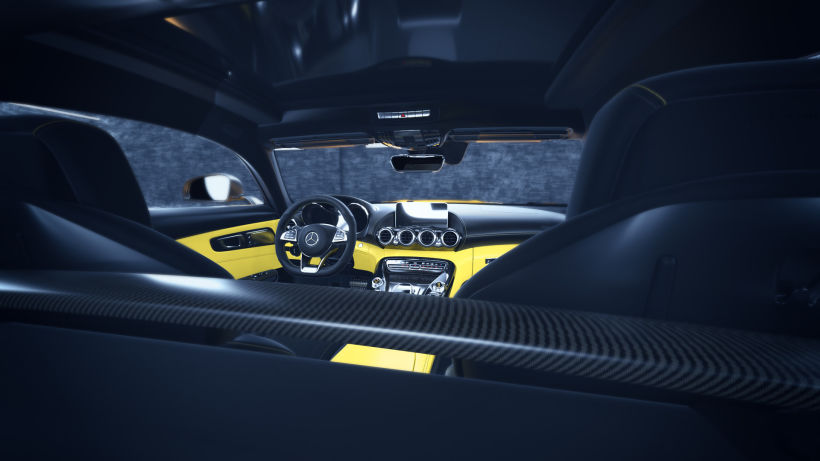 Mercedes AMG GT // Full CGI 8
