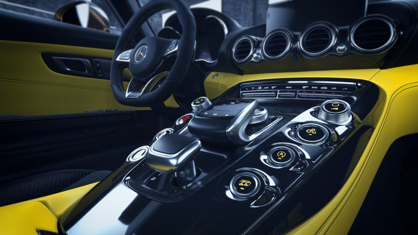 Mercedes AMG GT // Full CGI 7
