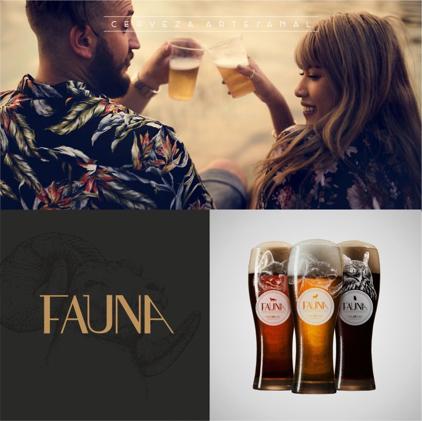 Identidad: Cerveza FAUNA 9