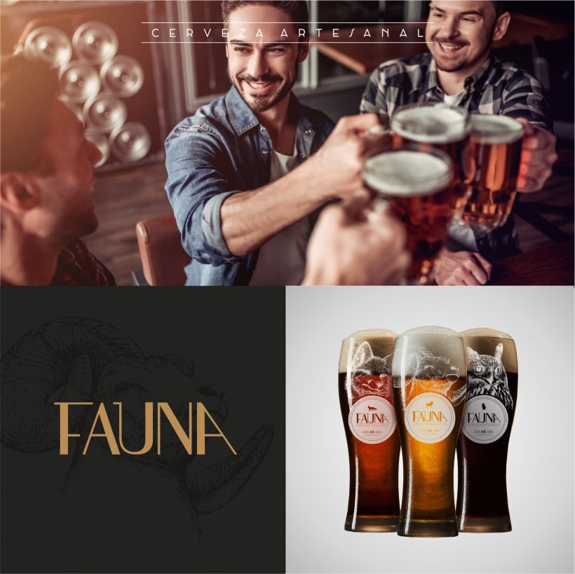 Identidad: Cerveza FAUNA 10