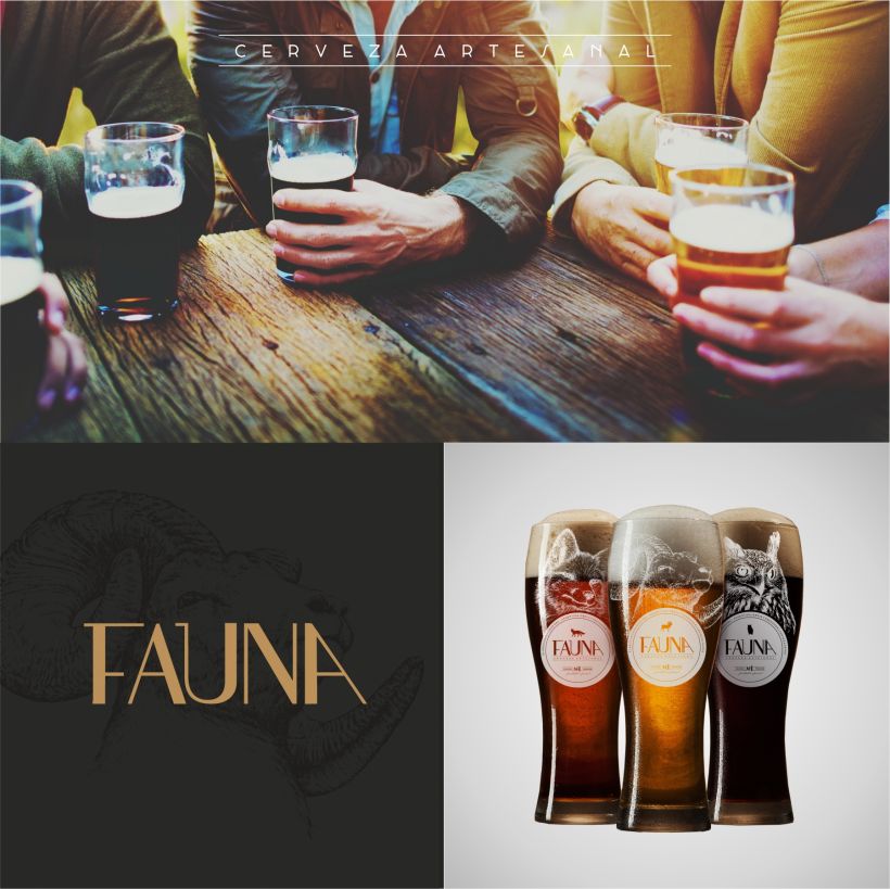 Identidad: Cerveza FAUNA 12