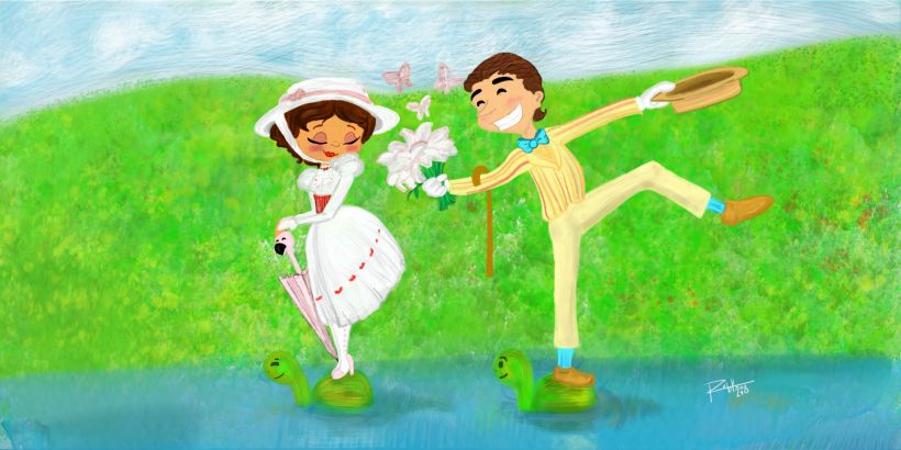 Mary Poppins. Mi proyecto para Ilustración de Libros Infantiles 0