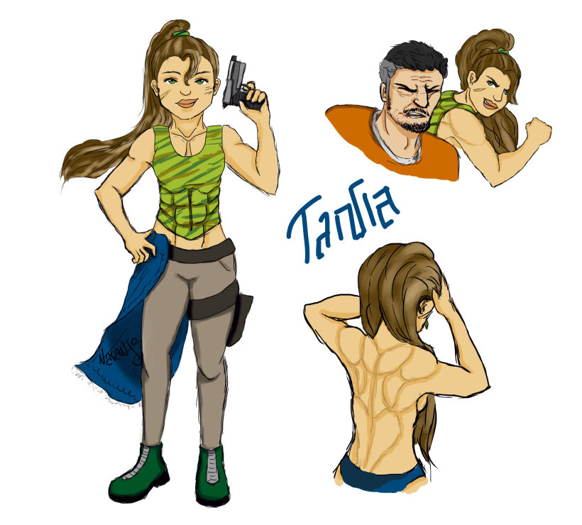 Diseño de personajes - Tania -1