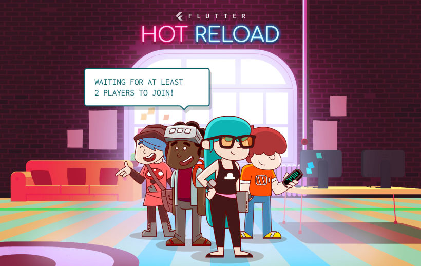 Flutter Hot Reload Game at Google I/O 2018 1
