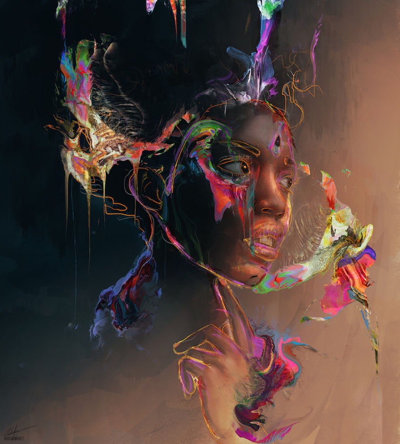 Archan Nair: Arte, colores, psicodelia y vivencias 3