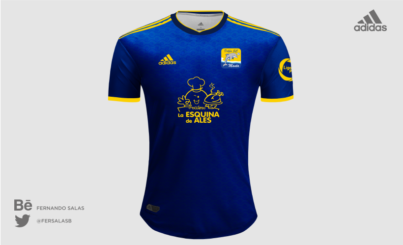 Diseño de camisetas para la Liga Pro - Ecuador (Adidas) 4