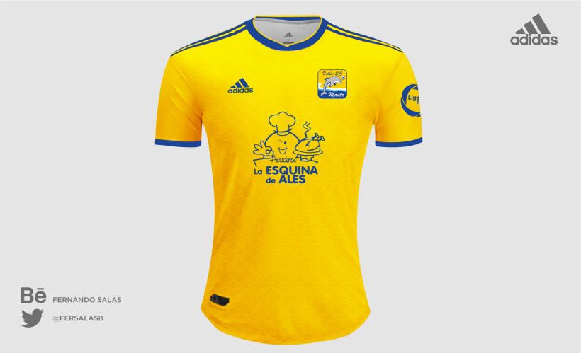 Diseño de camisetas para la Liga Pro - Ecuador (Adidas) 5