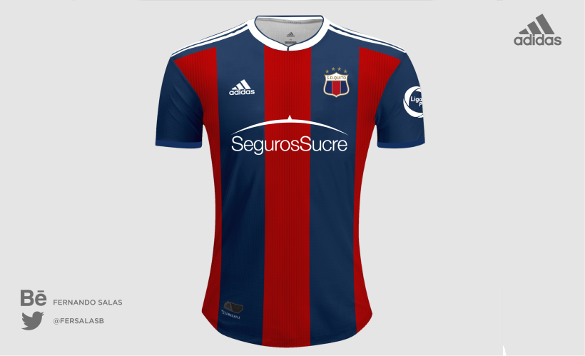 Diseño de camisetas para la Liga Pro - Ecuador (Adidas) 6