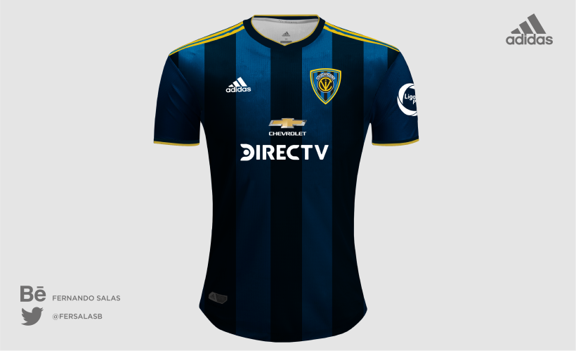 Diseño de camisetas para la Liga Pro - Ecuador (Adidas) 7