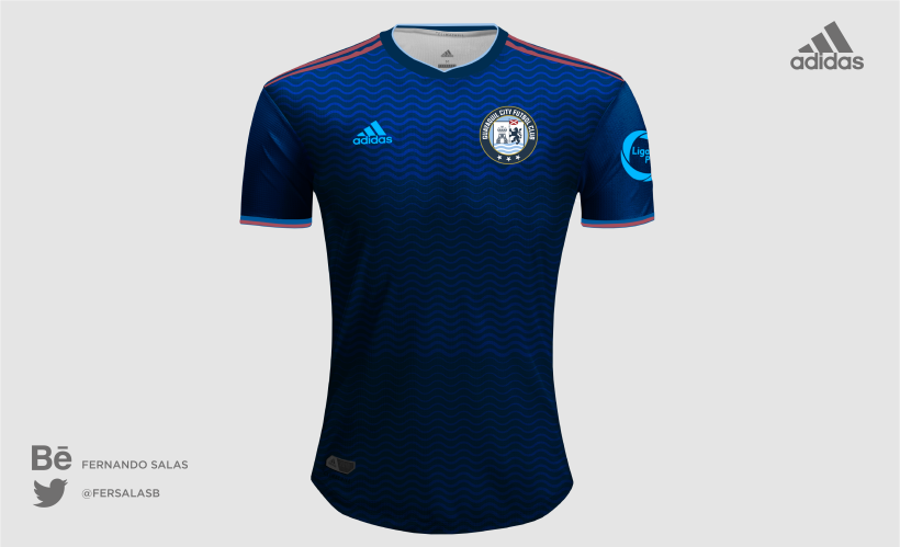 Diseño de camisetas para la Liga Pro - Ecuador (Adidas) 8