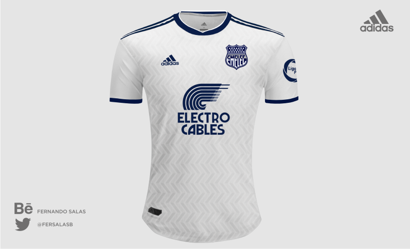 Diseño de camisetas para la Liga Pro - Ecuador (Adidas) 10