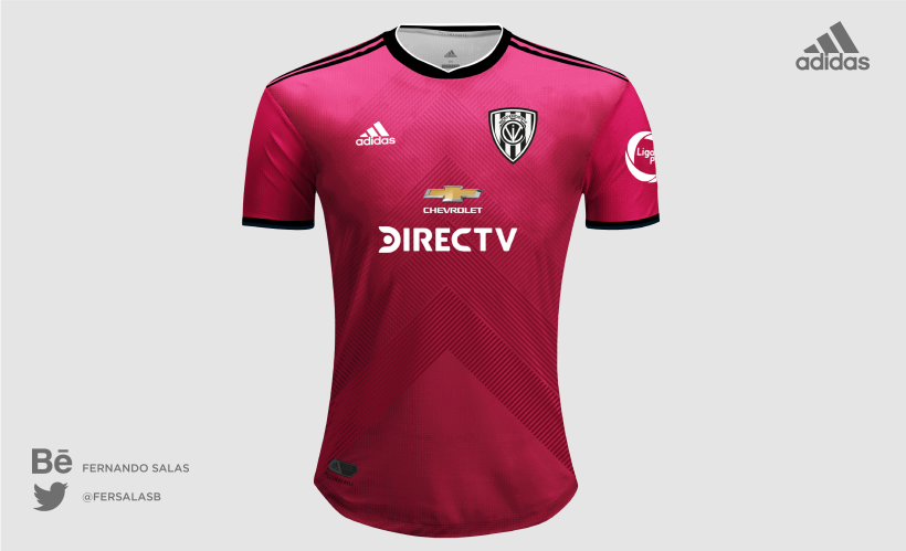 Diseño de camisetas para la Liga Pro - Ecuador (Adidas) 15