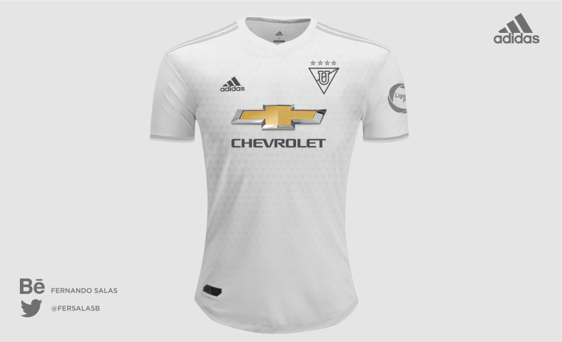 Diseño de camisetas para la Liga Pro - Ecuador (Adidas) 16