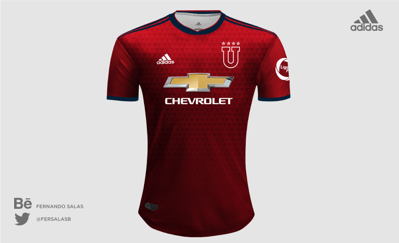 Diseño de camisetas para la Liga Pro - Ecuador (Adidas) 17