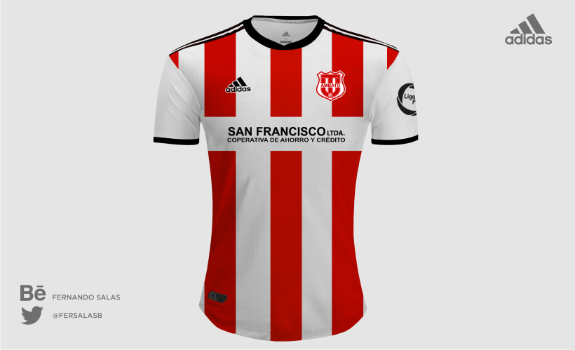 Diseño de camisetas para la Liga Pro - Ecuador (Adidas) 22